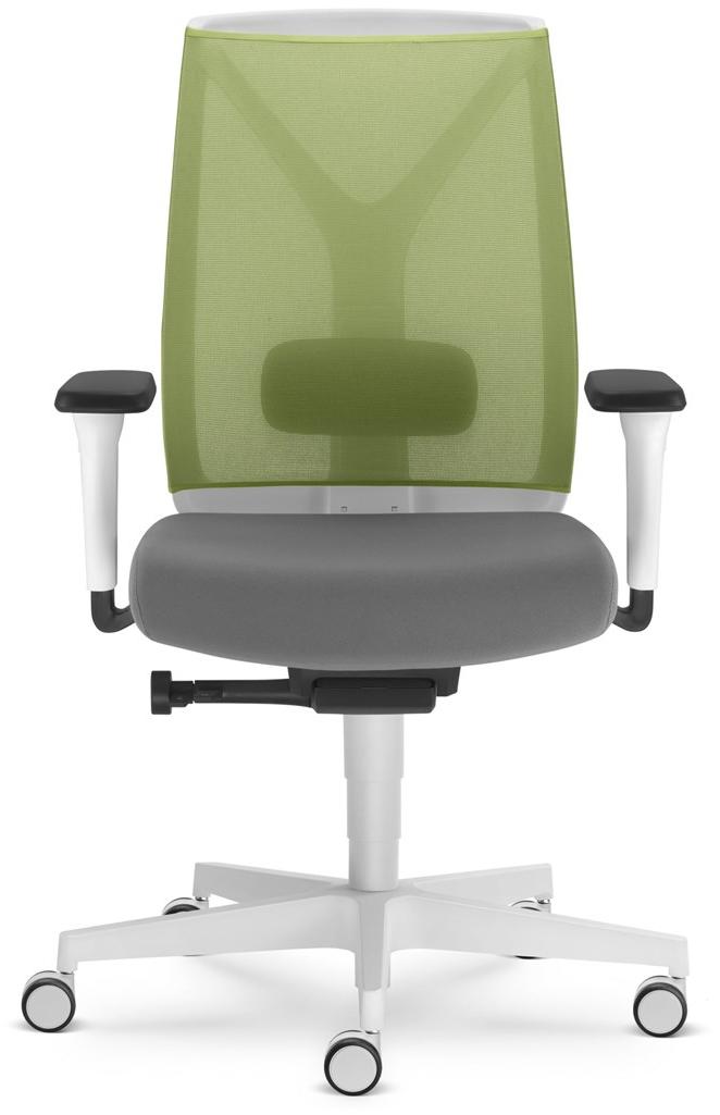 LD Seating Офисный стул с регулируемой высотой из ткани с подлокотниками Leaf 504-sya - Вид №1