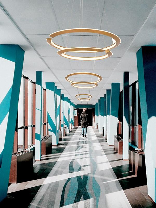 Terzo Light Светодиодный подвесной светильник из стали  V4237300, v4237400  - Вид №2