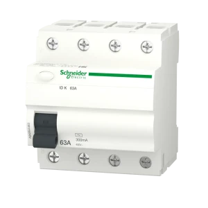 УЗО Systeme Electric Acti9 4P 63 A 300 мА 4.5 кА AC A9KR44463