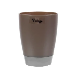 Стакан одинарный Vidage "Альма", пластик, цвет бежевый