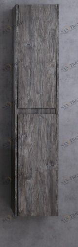 Шкаф подвесной, с двумя распашными дверцами с доводчиками BelBagno KRAFT-1600-2A-SC-PP-L 