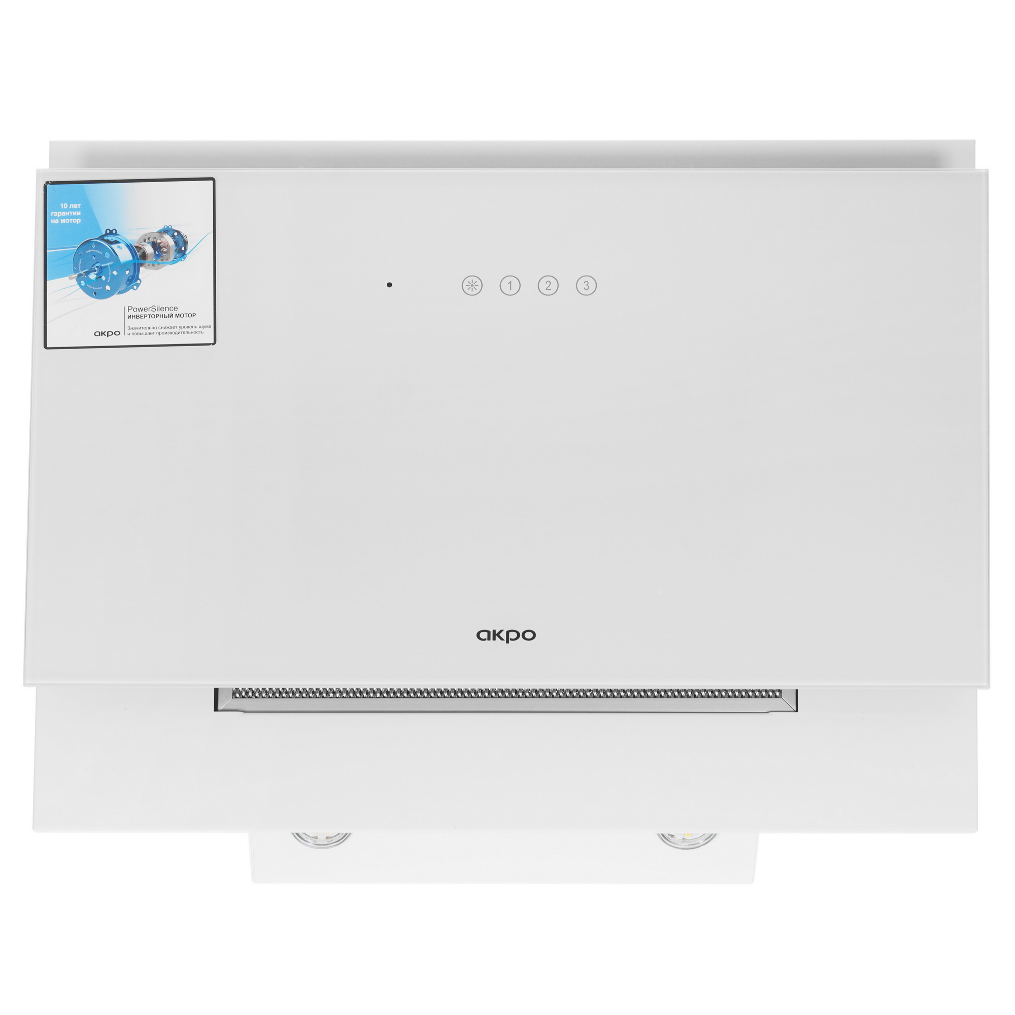 9951210 Вытяжка наклонная Akpo WK-11 Juno II белый/белый STDN-0084374 - Вид №1