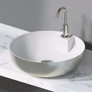 L605351 Накладная раковина на столешницу  круглая A. e T. Italia ELITE