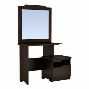 Трюмо с зеркалом и тумбой коричневое ясень, каштан "Бельфор" DREAMLINE БЕЛЬФОР 176901 Коричневый