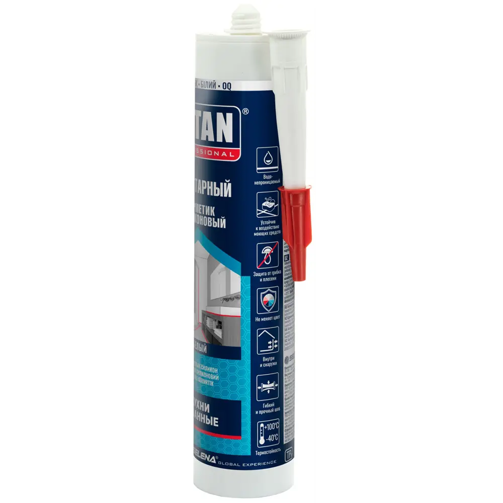 Силиконовый герметик Tytan для сантехники - надежная защита от влаги и микроорганизмов 83612697 STLM-0042695 - Вид №1