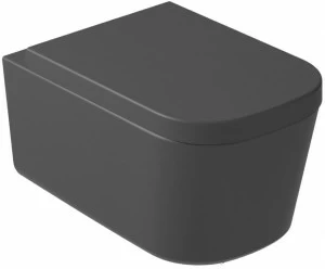 5486NEMT Подвесной унитаз настенный Черный Galassia MEG11 Италия