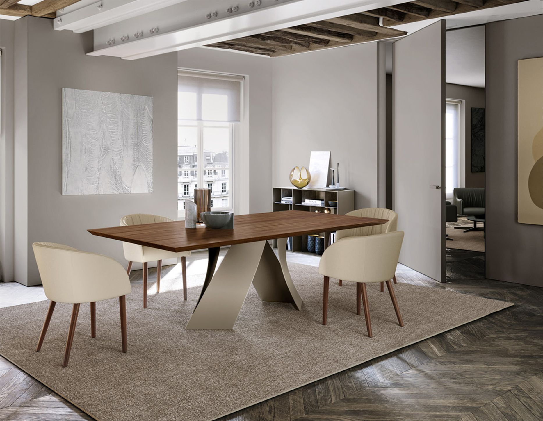 Деревянный прямоугольный стол EFORMA Twist ARCH-00137065 - Вид №2