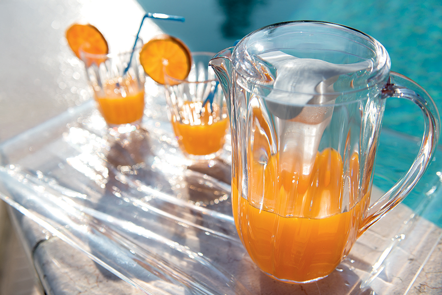 20090000 Кувшин с крышкой aqua прозрачный Guzzini  - Вид №1