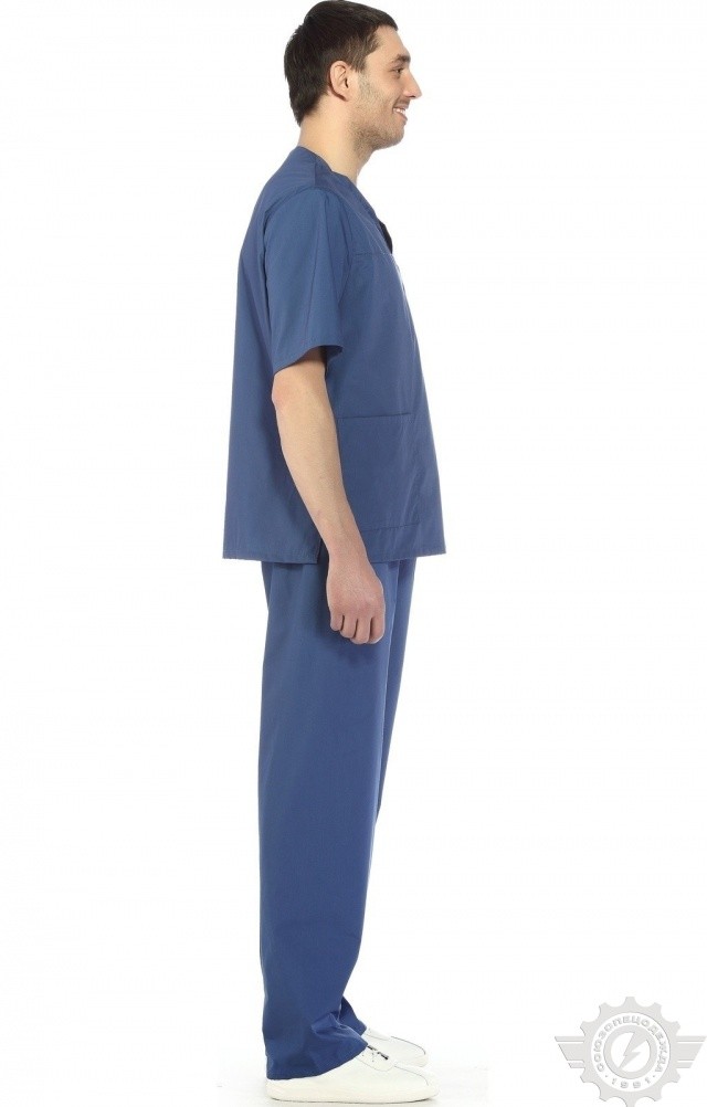 5028513 Костюм "Спец" василек  Медицинская одежда  размер 44-46/158-164 Спецодежда  - Вид №7