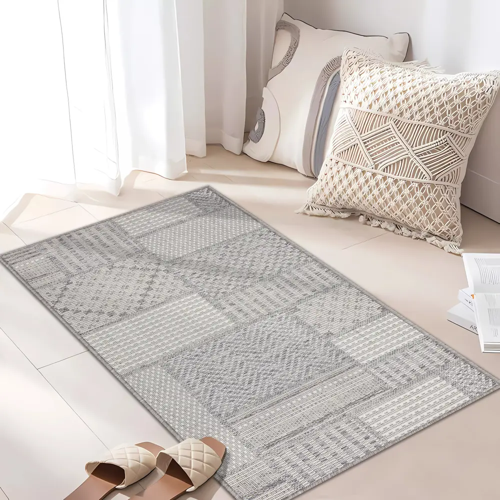 Циновка Дели 60x110 см полипропилен 84107_53211 цвет серый ROYALTAFT STLM-2137187 - Вид №5