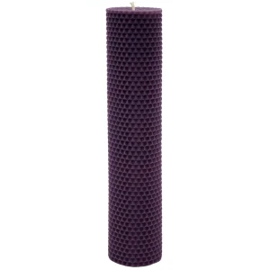 Свеча вощинная цилиндр лаванда 5x26 см