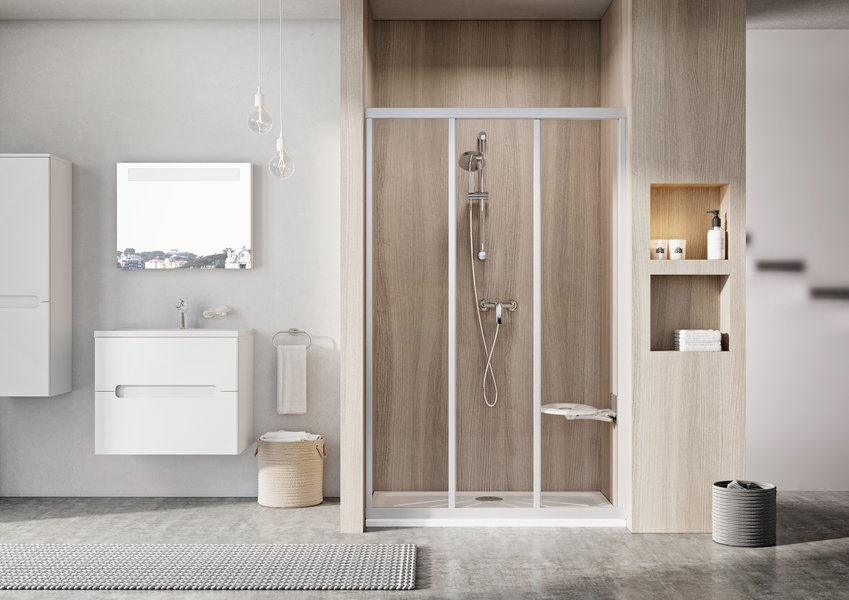 ASDP3-120 сатин+Тpанспаpент Ravak 00VG0U02Z1 - Вид №1