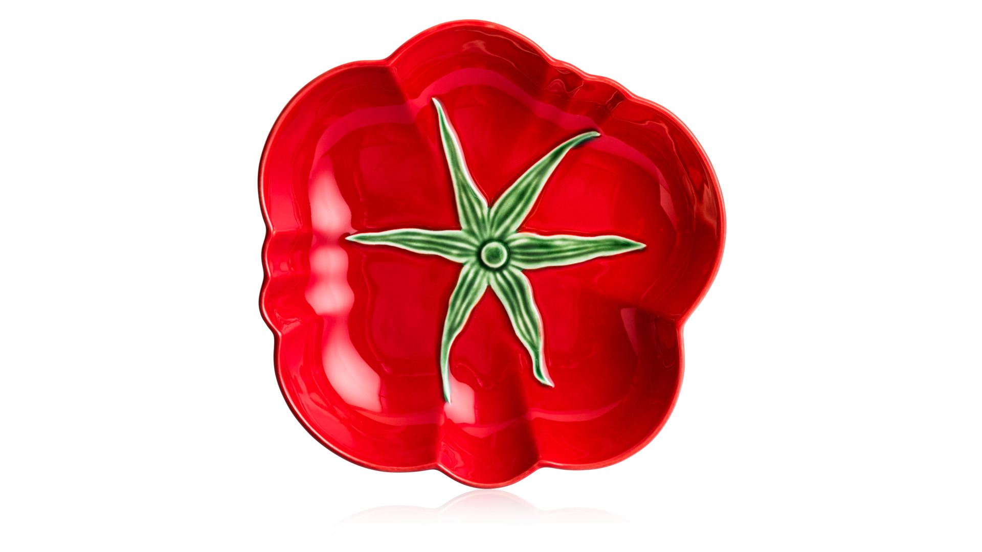 10605827 Bordallo Pinheiro Тарелка для пасты Bordallo Pinheiro Томат 25см, керамика Керамика  - Вид №1