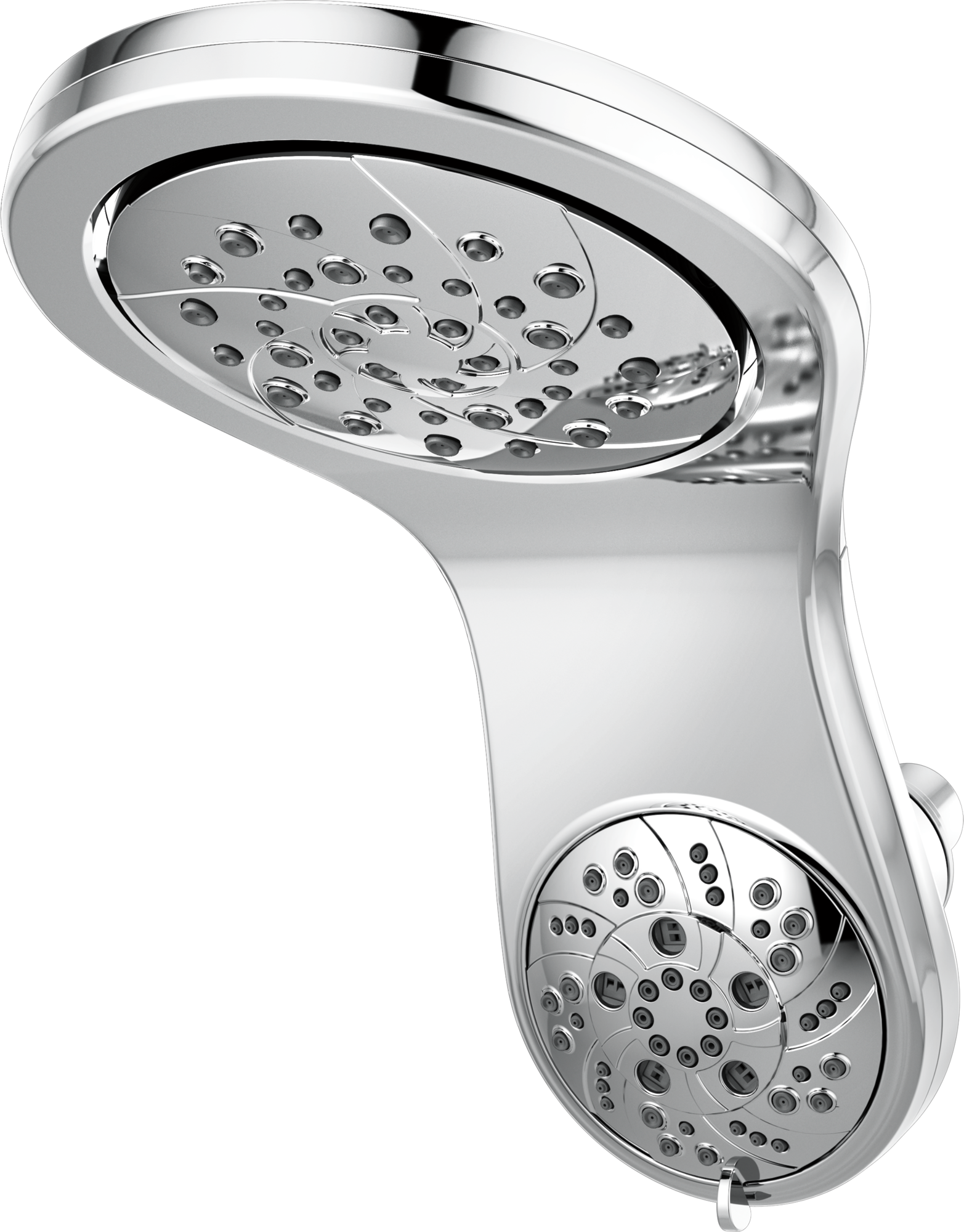 HydroRain® H2Okinetic® In2ition® Душ два в одном с 5 настройками Delta Faucet 58581-SS-PK - Вид №1