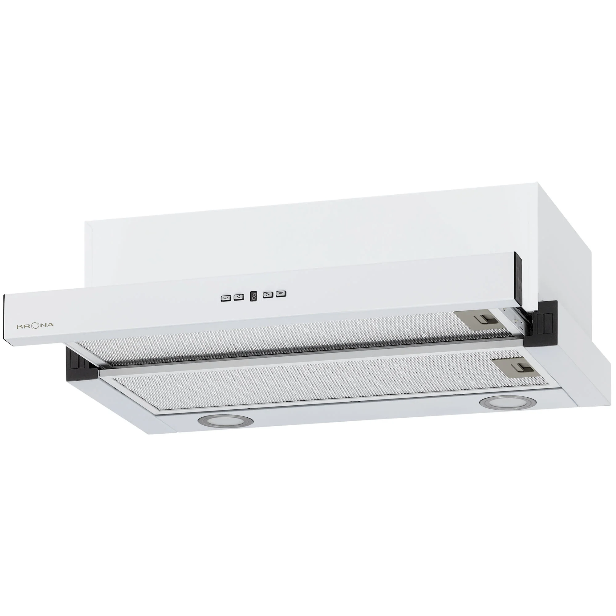 9221202 Вытяжка телескопическая KRONA KAMILLA TK 600 WHITE белый/белый KRONA1 STDN-0134979 - Вид №1