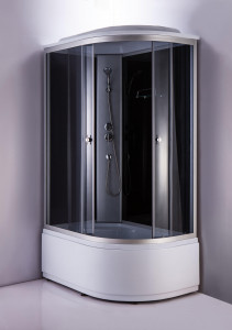 Душевая кабина NG- 2510-14L (1200х800х2150) высокий поддон(45см) стекло ТОНИРОВАННОЕ