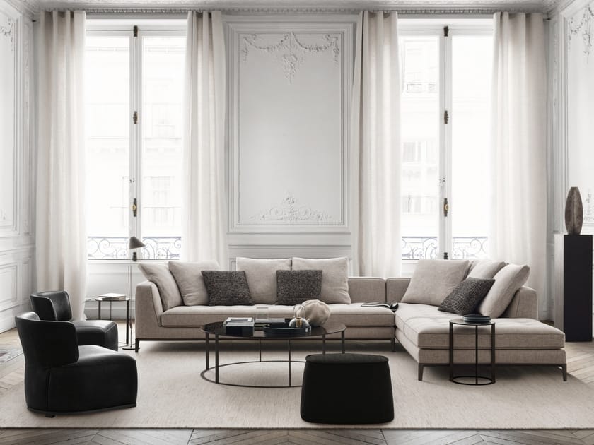 Угловой диван из ткани Maxalto Lucrezia Soft ARCH-00062457