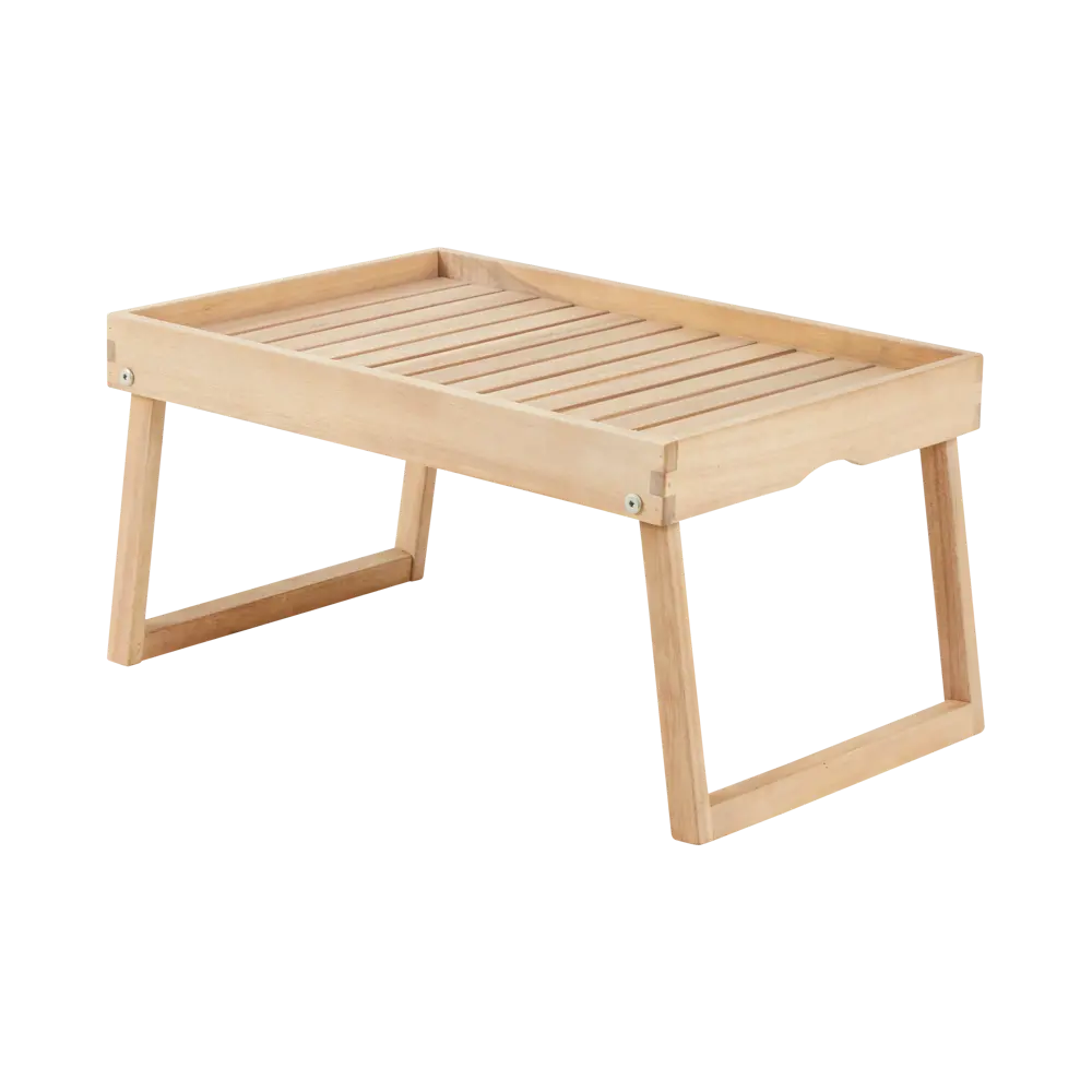 Стол поднос Naterial Solis 55x35 см складной акация светло-коричневый STLM-2193595