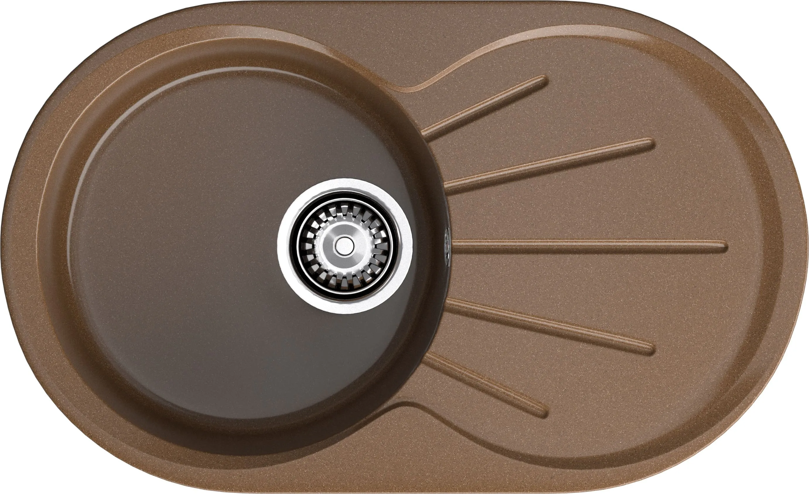 Кухонная мойка Искусственный камень RONDO S550 GranFest R-750L-S550