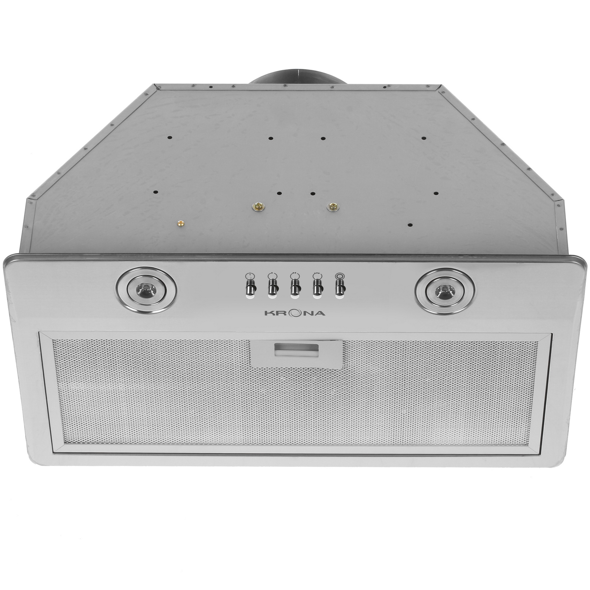 8184304 Вытяжка полновстраиваемая KRONA RUNA 600 PB серебристый STDN-0142487 - Вид №1