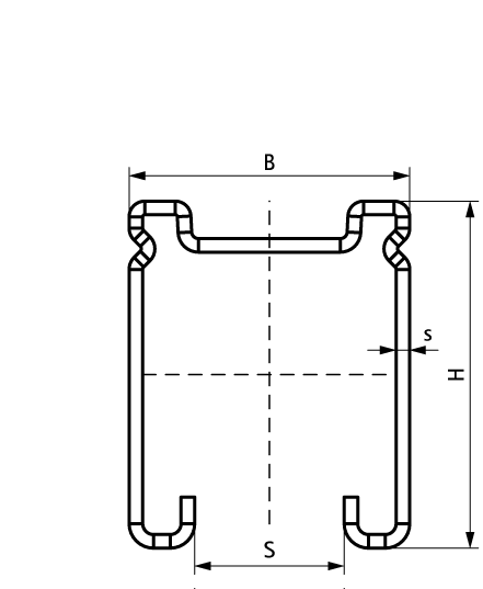 65058252 BIS RapidStrut® Профили монтажные DS 5 (BUP1000) подвешивание и поддержка walraven  - Вид №1