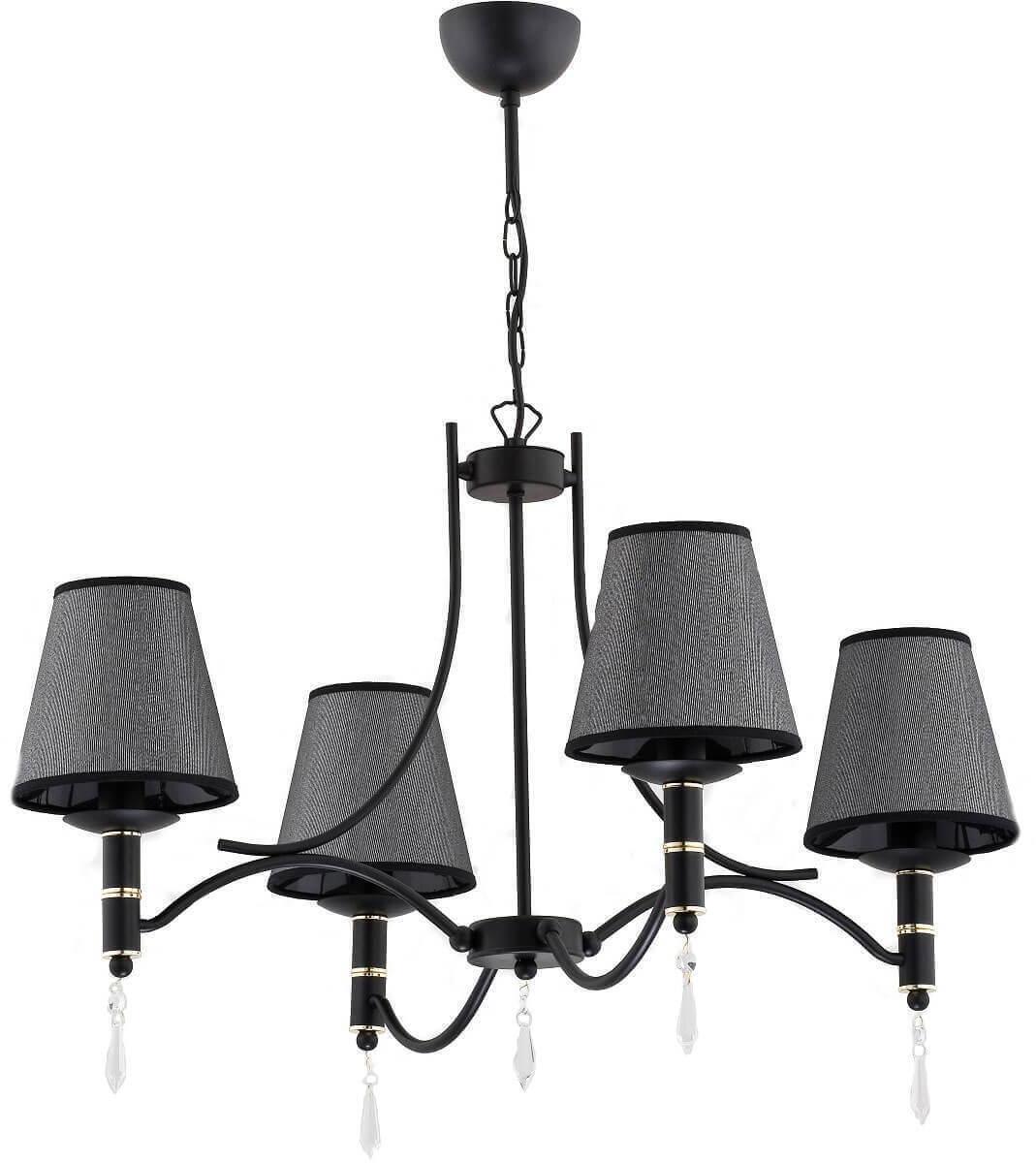 22964 Подвесная люстра Black Silver Alfa Abil