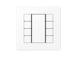 Матовый альпийский белый восьмикратный переключатель F50