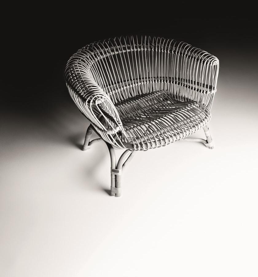 DE PADOVA Кресло Malacca с подлокотниками sun-id-1497158 - Вид №3