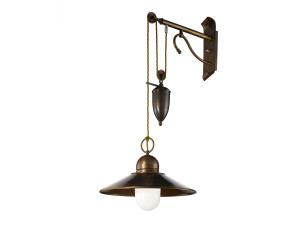 Латунный светодиодный настенный светильник