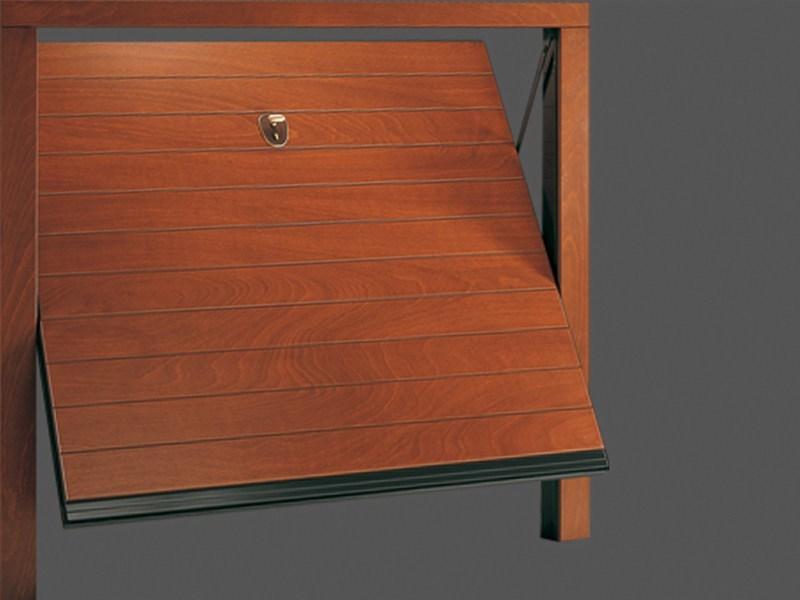 DE NARDI Подъемные деревянные гаражные ворота sun-id-1358477 - Вид №5