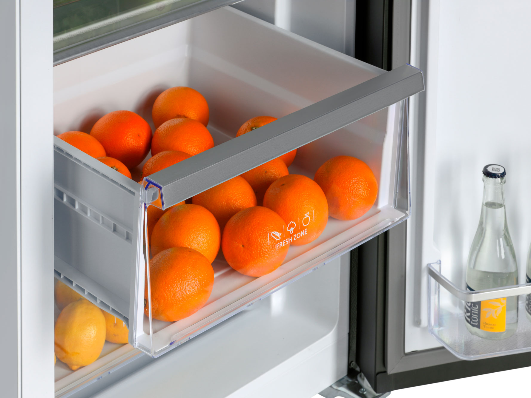 9168756 Холодильник Side by Side   HIBERG RFS-655DX NFB inverter серый STDN-0033550 - Вид №3