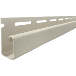 J-профиль для фасадных панелей MONLID цвет белый 3 м