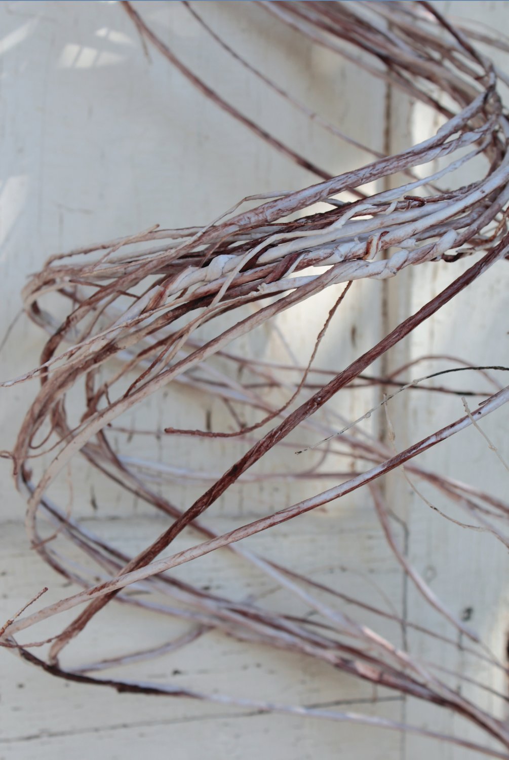 7891 616 a3 Спираль декоративная искусственная, Ø 25 см, натуральная H-andreas  - Вид №1