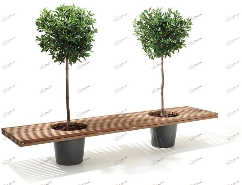 Extremis Деревянная садовая скамейка sun-id-1511720