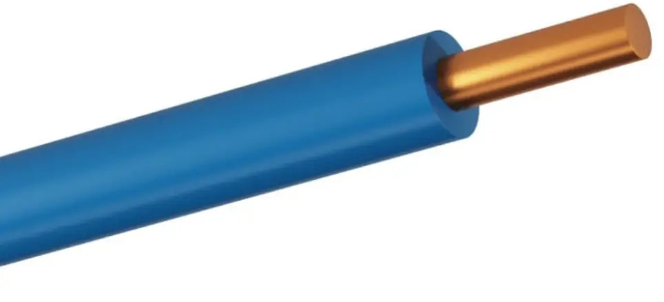 91544284 Провод ККЗ ПуВнг(А)-LS 1x1 500 м цвет синий ГОСТ STLM-1114599