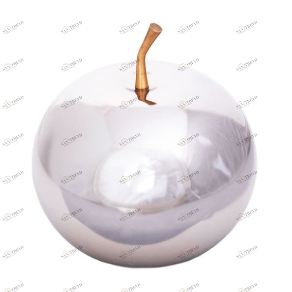 Декор ФРУКТЫ малый (яблоко) UNICO  255478 Серый;серебро 