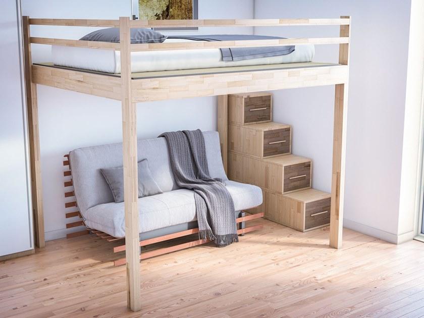 Cinius Кровать-чердак из массива дерева sun-id-1507774 - Вид №3
