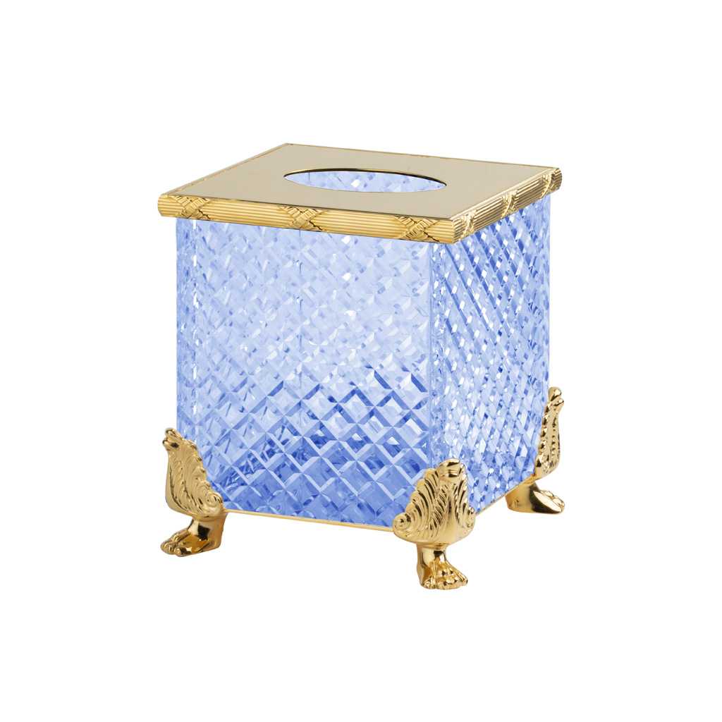 FS08C-652 FS08C-652 Квадратный диспенсер для салфеток ДОЗАТОРЫ ТКАНЕЙ Cristal & Bronze TISSUE DISPENSERS  - Вид №1