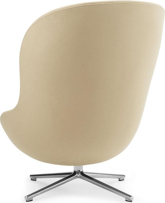 603825 Lounge Chair High Swivel Aluminium Synergy Normann Copenhagen Hyg  - Вид №2