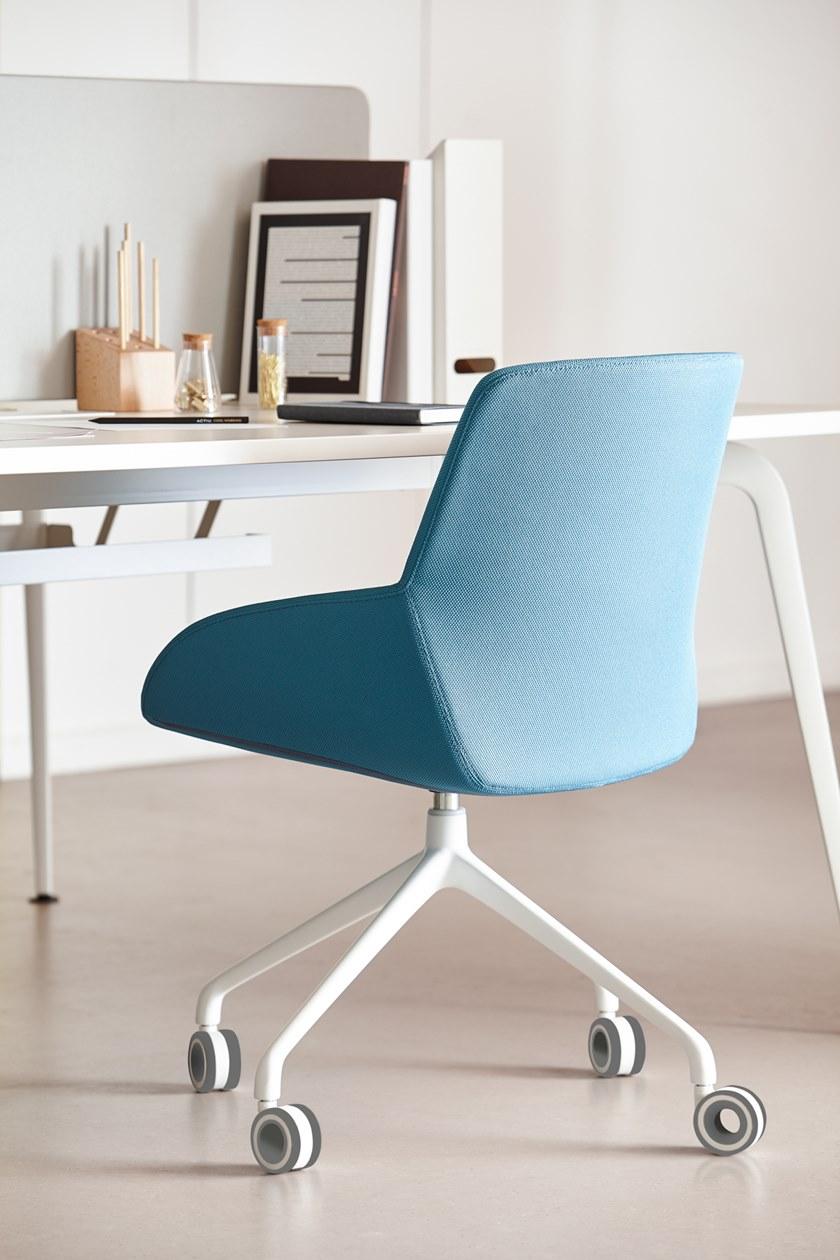 ACTIU Офисное кресло из ткани на колесиках Noom sun-id-1511769 - Вид №3