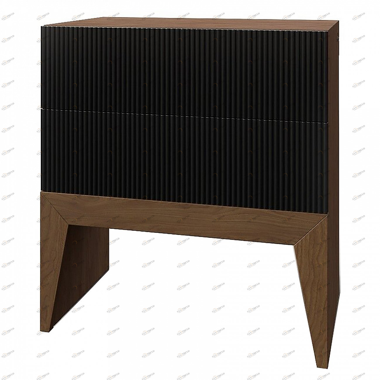 Тумба прикроватная черная Still New BRAGIN DESIGN  256447 Черный 