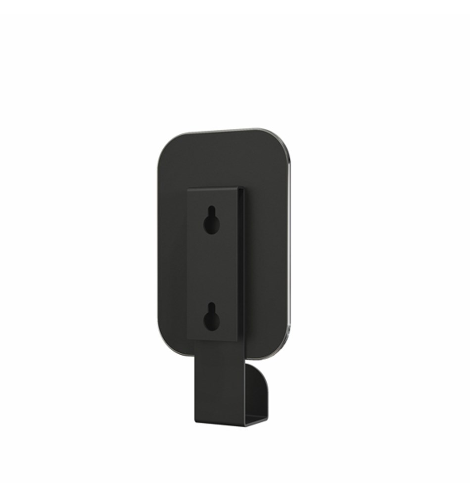 FROST Зеркало 4121 с крючком » черное Алюминий Черный U4121-B  - Вид №3