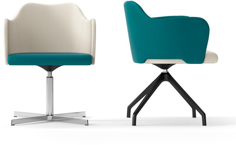 Arte & D Кресло поворотное с 4-мя спицами Blitz C 1620 b  - Вид №2