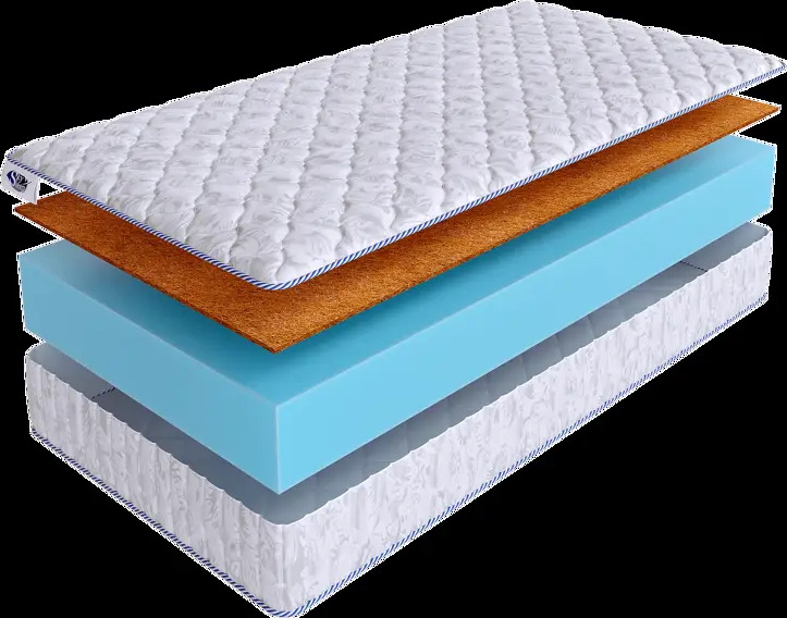 90879675 Матрас SkySleep FLEX PLUS 18 Cocos 70x170 см беспружинный, детский, ортопедический, кокосовый STLM-1043153