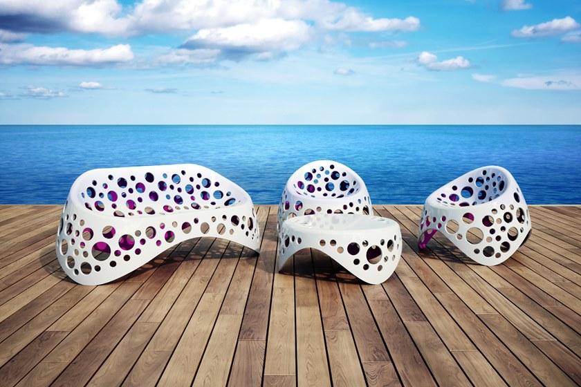 Giovannetti 2-местный садовый диван Moss sun-id-1396648 - Вид №5