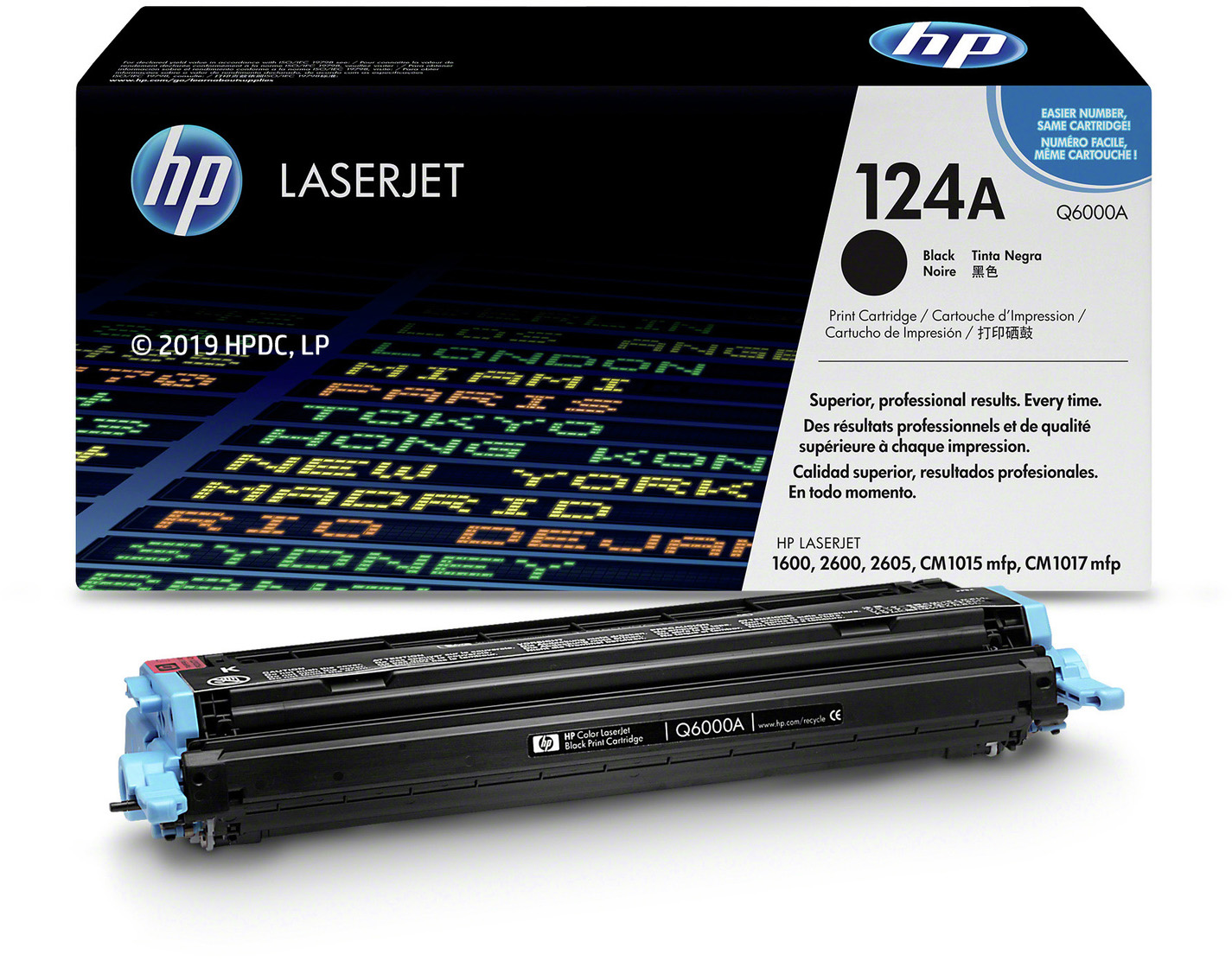 Q6000A color laserjet black print cartridge HP Santreyd  - Вид №1