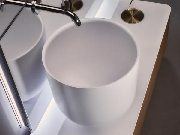 Круглая столешница из твердой поверхности Inbani ORIGIN ARCH-00139864 - Вид №5