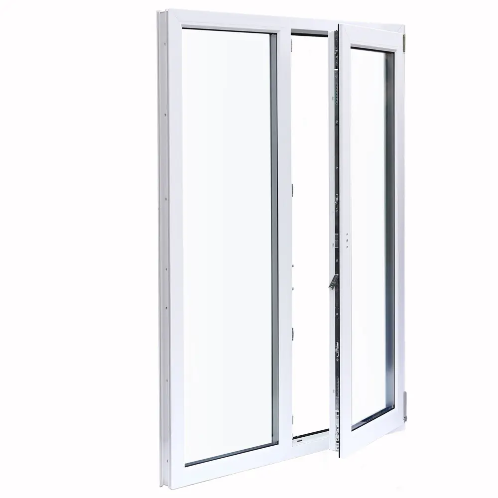 VEKA Двустворчатое пластиковое окно 1410×1160 мм с двухкамерным стеклопакетом 83117320 STLM-0039124 - Вид №2