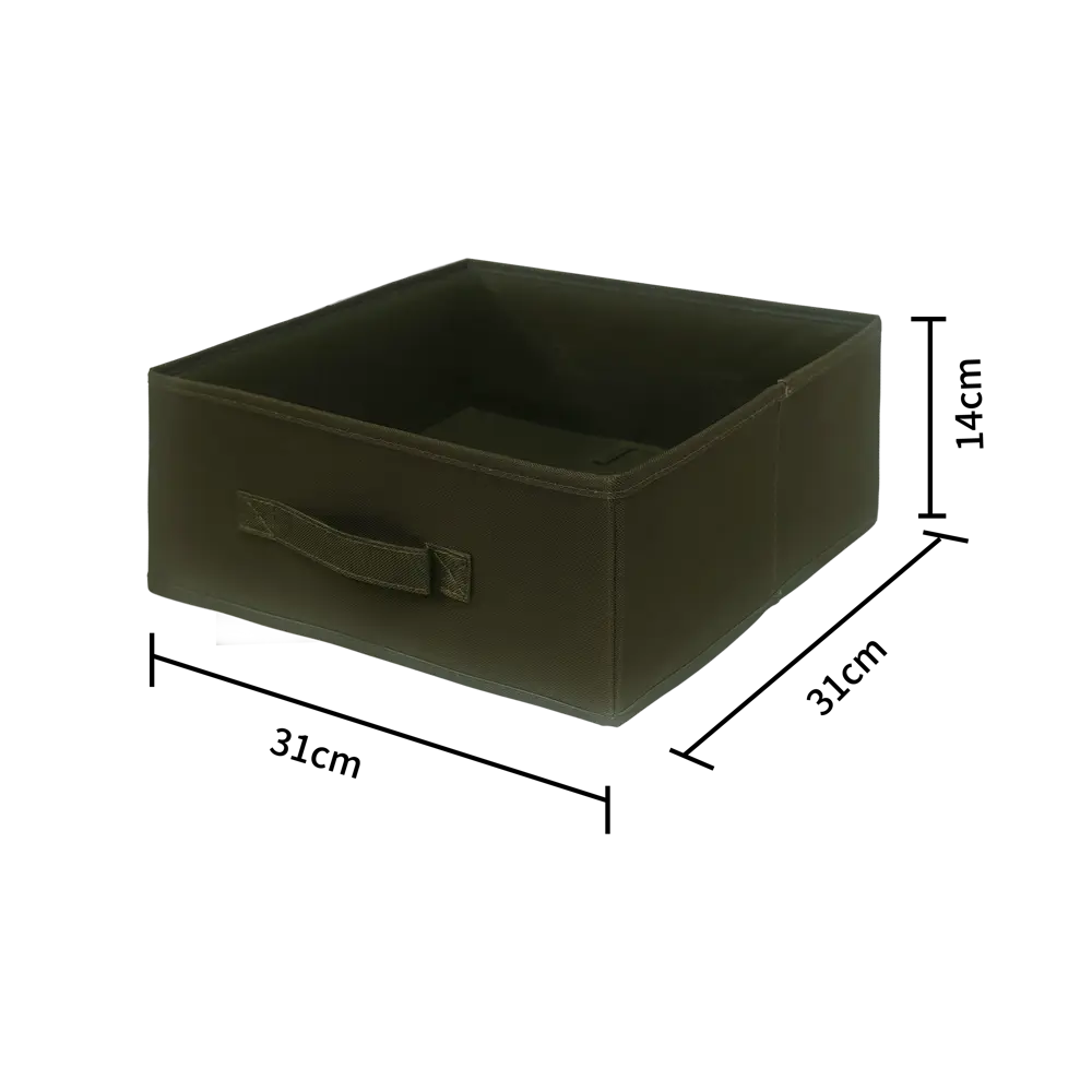 Короб-органайзер Тайга зелен М KONSENSA STLM-2105574