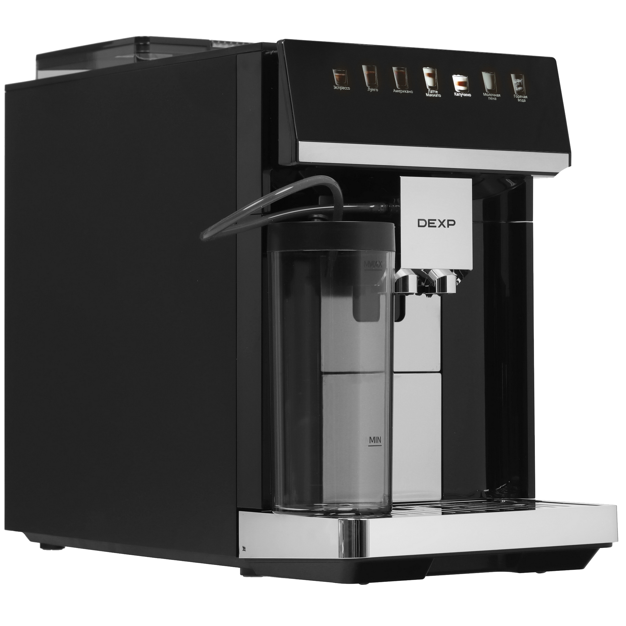 9126084 Кофемашина автоматическая DEXP DAM-155AG черный STDN-0020173